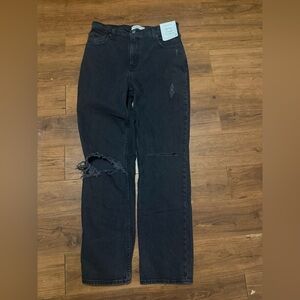 Abercrombie & Fitch Black Ultra High Rise Jeans